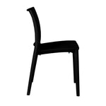 Regency Niche Terrace Plastic Indoor/Outdoor Stacking Chair (Set of 12) 17.5