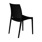 Regency Niche Terrace Plastic Indoor/Outdoor Stacking Chair 17.5