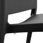 Regency Niche Terrace Plastic Indoor/Outdoor Stacking Chair 17.5