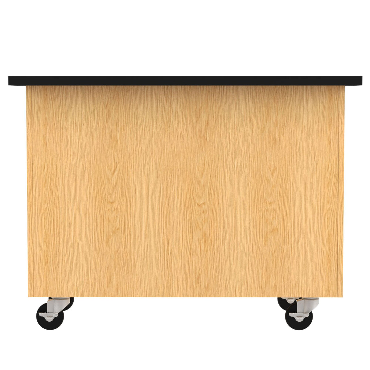 Diversified Woodcrafts Mobile Instructor's Desk w/ Flat Top - 48" W x 28" D(Diversified Woodcraft DIV-4332KF)