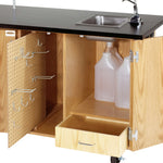 Diversified Woodcrafts Mobile Instructor's Desk - 48