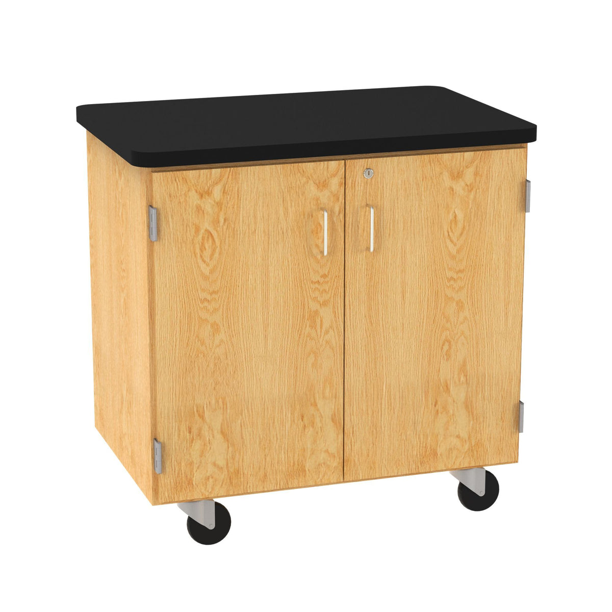 Diversified Woodcrafts Mobile Storage Cabinet w/ Plastic Laminate Top - 36"W x 24"D (DIV-4401K)