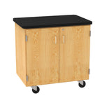 Diversified Woodcrafts Mobile Storage Cabinet w/ Plastic Laminate Top - 36