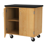 Diversified Woodcrafts Mobile Storage Cabinet w/ Plastic Laminate Top - 36