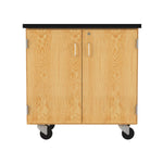 Diversified Woodcrafts Mobile Storage Cabinet w/ Plastic Laminate Top - 36