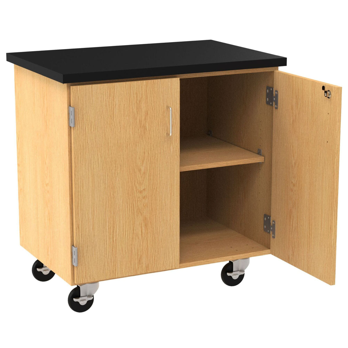 Diversified Woodcrafts Mobile Storage Cabinet w/ ChemGuard Top - 36" W x 24" D (Diversified Woodcraft DIV-4402K)