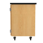 Diversified Woodcrafts Mobile Storage Cabinet w/ ChemGuard Top - 36