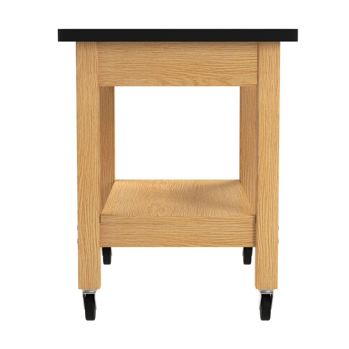 Diversified Woodcrafts Mobile Demo Cart - Plastic Laminate Top - 36"W x 24"D (Diversified Woodcrafts DIV-4501K)