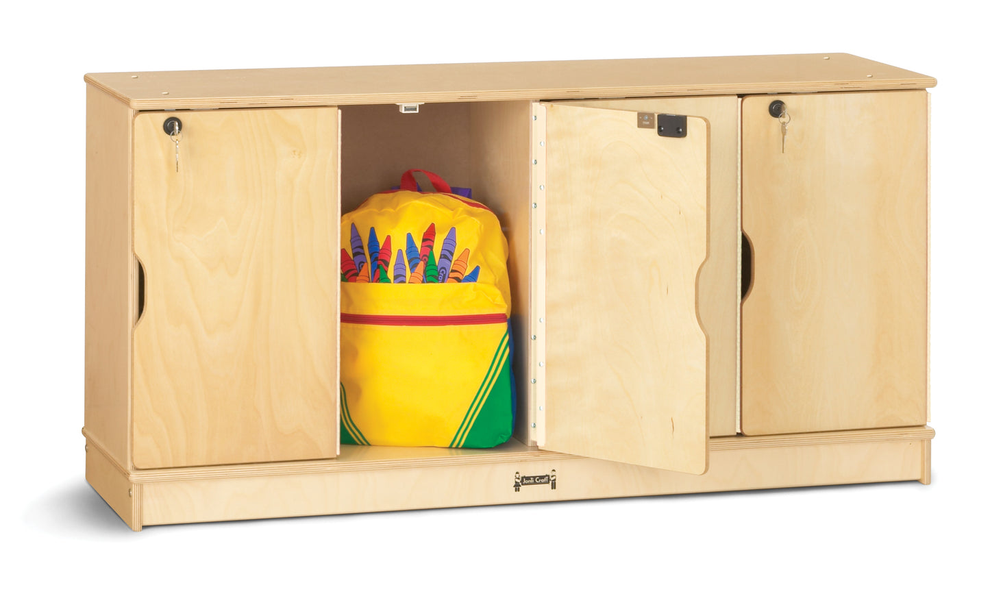 Jonti-Craft Stacking Lockable Lockers - Double Stack