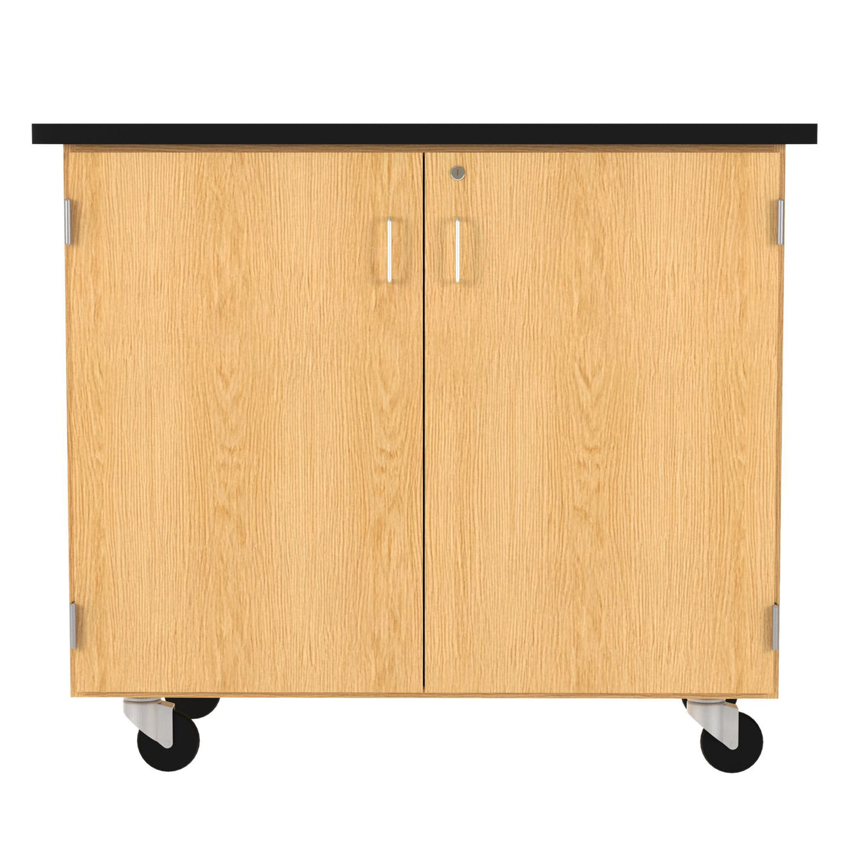 Diversified Woodcrafts Mobile Microscope Storage Cabinet w/ Plastic Laminate Top (Diversified Woodcrafts DIV-4701K)