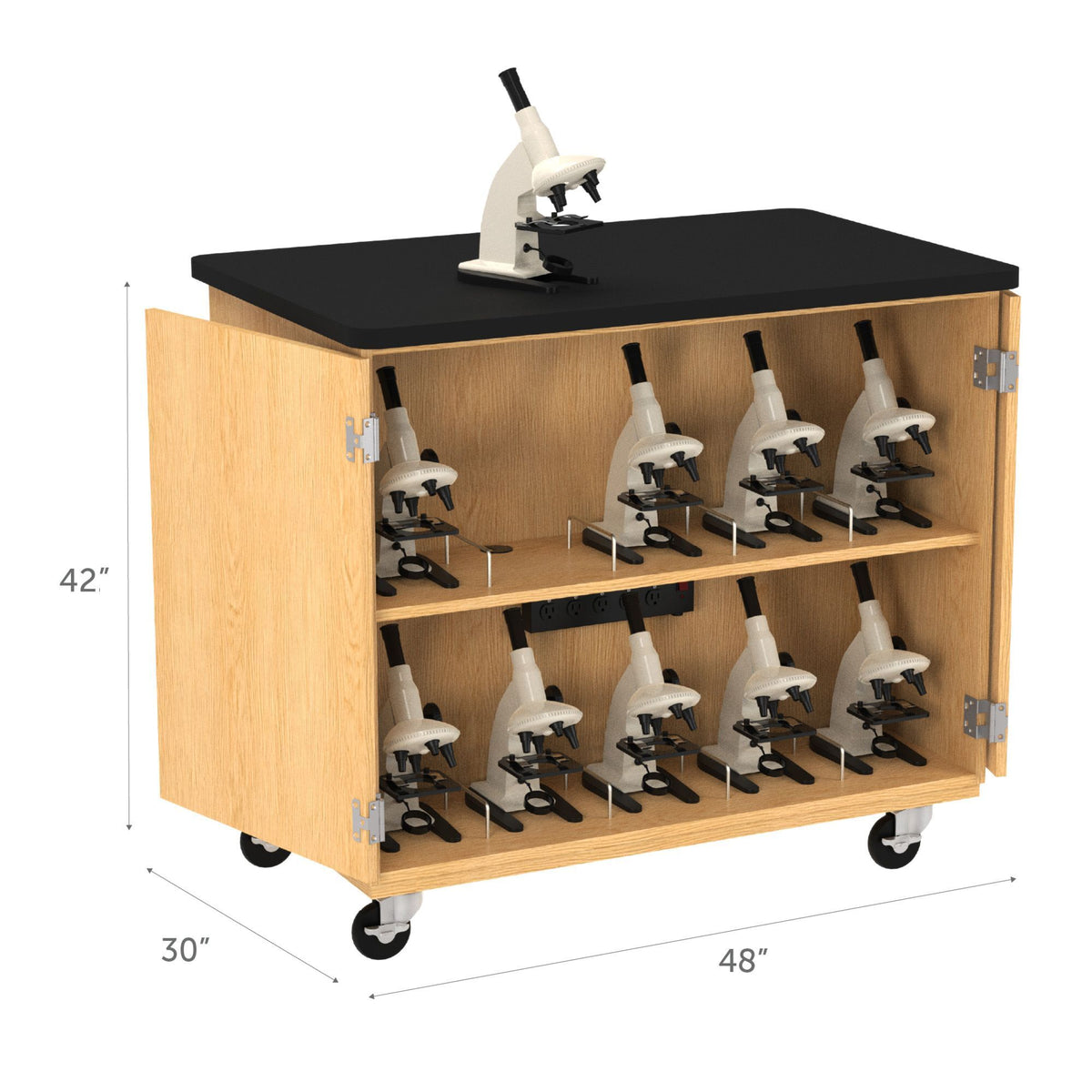 Diversified Woodcrafts Mobile Micro Charging Station (DIV-4741K)