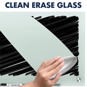 Quartet Infinity Glass Dry-Erase Board Frameless Frosted Surface - 36"W x 24"H (G3624F)