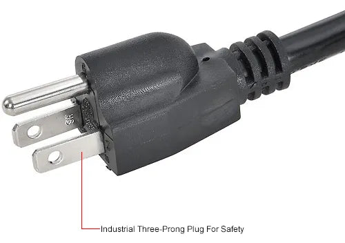 Global Industrial Aluminum Power Strip - 10 Outlets & 15A/120V, 15' Cord, Silver, 48"L (GLB-WB500888A)