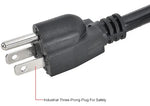 Global Industrial Aluminum Power Strip - 10 Outlets & 15A/120V, 15' Cord, Silver, 48