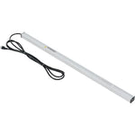 Global Industrial Aluminum Power Strip - 10 Outlets & 15A/120V, 15' Cord, Silver, 48