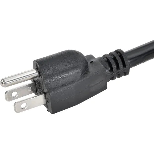 Global Industrial Aluminum Power Strip - 10 Outlets & 15A/120V, 15' Cord, Silver, 48"L (GLB-WB500888A)