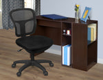 Regency Harrison Armless Mesh Back Task Chair with Breathable Ergonomic Support and Space-Saving Profile 18-23