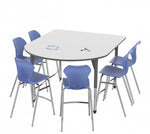 Marco Premier Series Multimedia Standing Table w/ Dry Erase Top 60