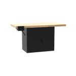 Diversified Woodcrafts 2-Station Steel Workbench with 2 Door Units - 64