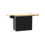 Diversified Woodcrafts 2-Station Steel Workbench with 2 Door Units - 64
