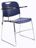 NPS 8500 Series Hi-Tech Ultra-Compact Stacker Plastic Stack Chair, Sled Base Classroom (NPS-8500)