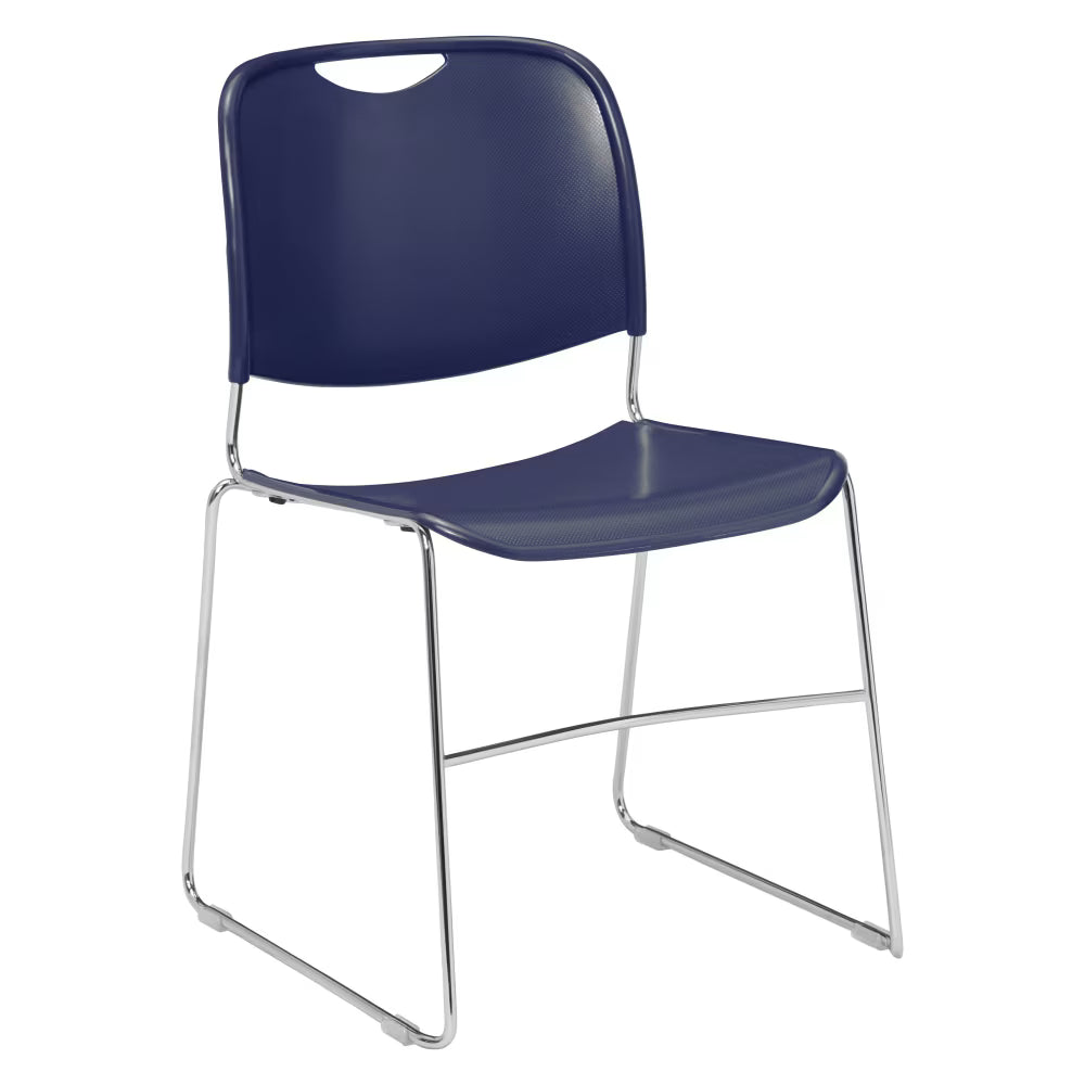 NPS 8500 Series Hi-Tech Ultra-Compact Stacker Plastic Stack Chair, Sled Base Classroom (NPS-8500)