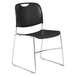 NPS 8500 Series Hi-Tech Ultra-Compact Stacker Plastic Stack Chair, Sled Base Classroom (NPS-8500)