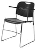 NPS 8500 Series Hi-Tech Ultra-Compact Stacker Plastic Stack Chair, Sled Base Classroom (NPS-8500)
