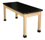 Allied Artisan Wood Science Table STEM Classroom Workstation - 48