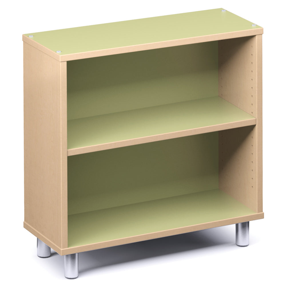 Russwood Library Furniture Envision Series Bay Shelving - 36"H Single Sided - 1 Bay - Palette style shelving (RUS-PT-1S-36-1B)