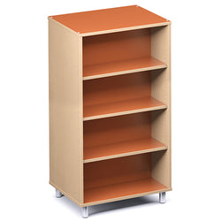 Russwood Library Furniture Envision Series Bay Shelving - 60"H Double Sided - 1 Bay - Palette style shelving  (RUS-PT-2S-60-1B)