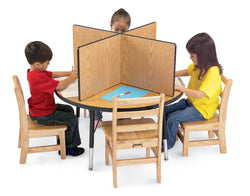 Berries Study Carrel - 4 Carrels - Large