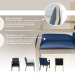 Regency Regent WallGuard Guest and Reception Waiting Room Wood Side Chair Seating Side and Guest 19