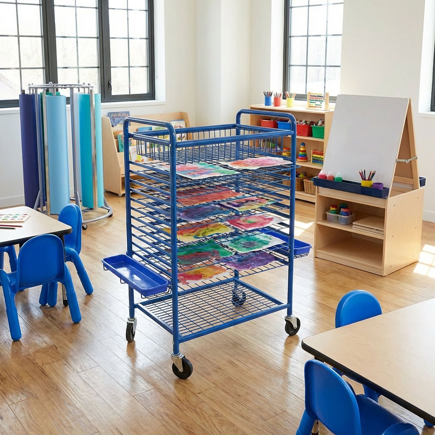Children's Factory Mobile Drying Rack