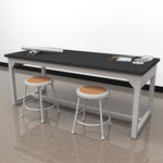 Diversified Woodcrafts Heavy-Duty Adjustable Height Solid Maple Workbench 72