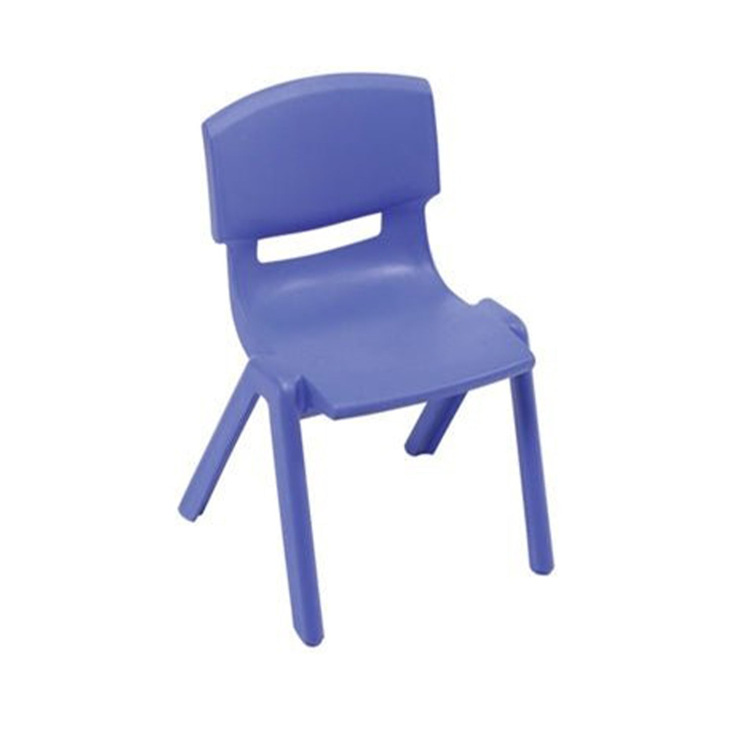 AmTab Classroom School Chair for Preschool through Kindergarten - Stackable - 13.25"W x 15"L x 22"H - Seat Height 12"H  (AMT-CLASSCHAIR-2)