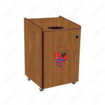 AmTab Heavy - Duty Waste Receptacle - Applicable for 55 Gallon Cans and Drums - 33
