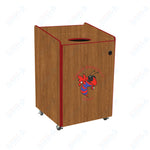 AmTab Heavy - Duty Waste Receptacle - Applicable for 55 Gallon Cans and Drums - 33