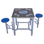 AmTab Mobile Stool Table - Double Collaboration High Table - 36