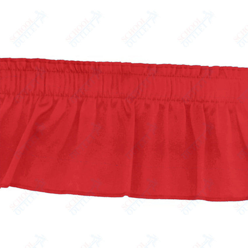 AmTab Stage and Riser Skirting - Shirred Pleat - 31" Skirting Height - Applicable for 32" Stage Height (AmTab AMT - SKRT32) - SchoolOutlet