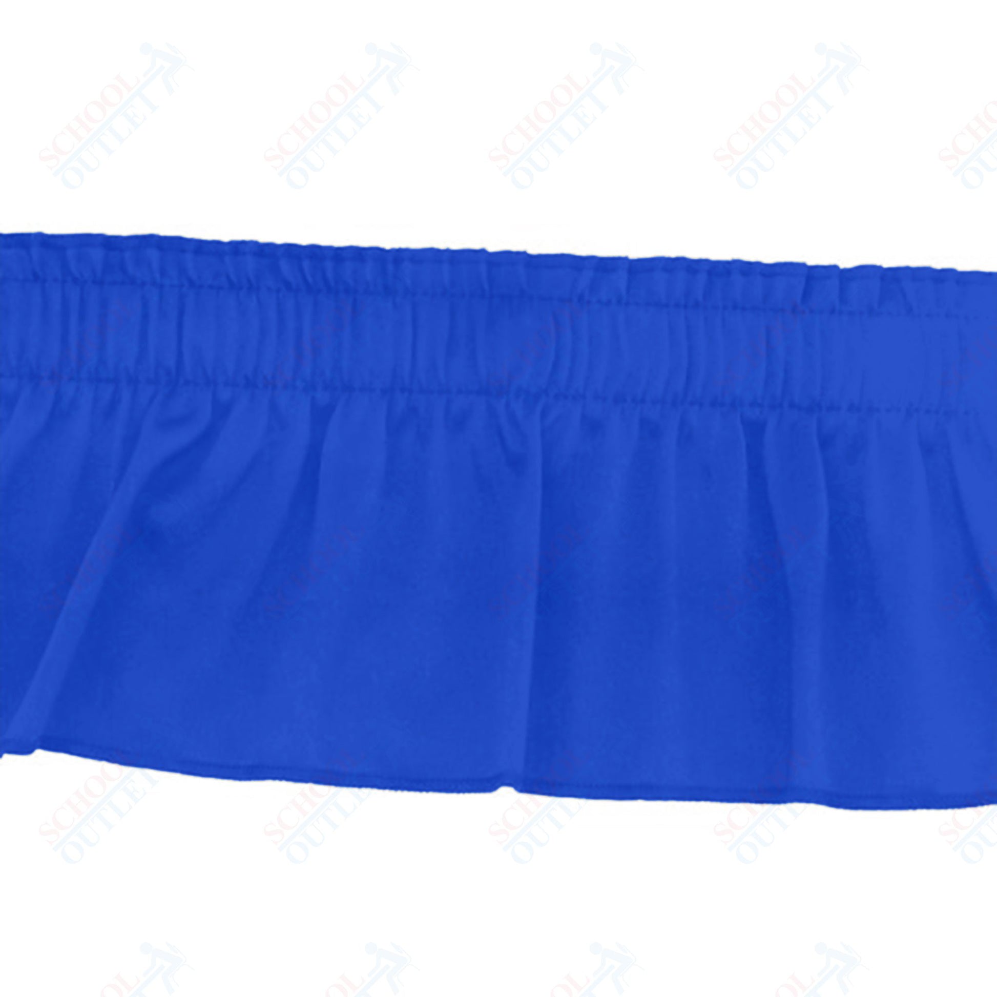 AmTab Stage and Riser Skirting - Shirred Pleat - 7" Skirting Height - Applicable for 8" Stage Height (AmTab AMT - SKRT8) - SchoolOutlet
