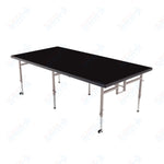AmTab Adjustable Height Stage - Carpet Top - 36
