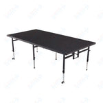 AmTab Adjustable Height Stage - Carpet Top - 36