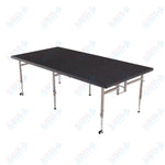 AmTab Adjustable Height Stage - Carpet Top - 36