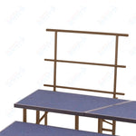 AmTab Stage and Riser Guard Rail - Chair Stop - 46