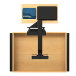 Diversified Woodcrafts Augmented Reality Sandbox, Oak Hardwood/Black Metal 45.63