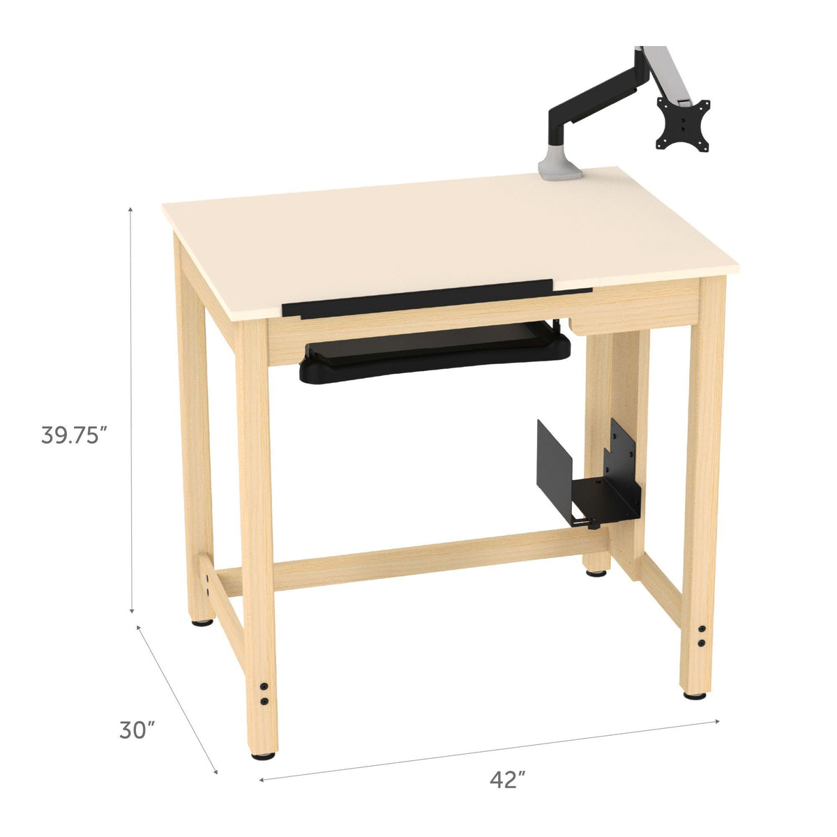 Diversified Woodcrafts Drawing/CAD Table System (DIV-CDTC-70)