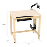 Diversified Woodcrafts Drawing/CAD Table System (DIV-CDTC-70)