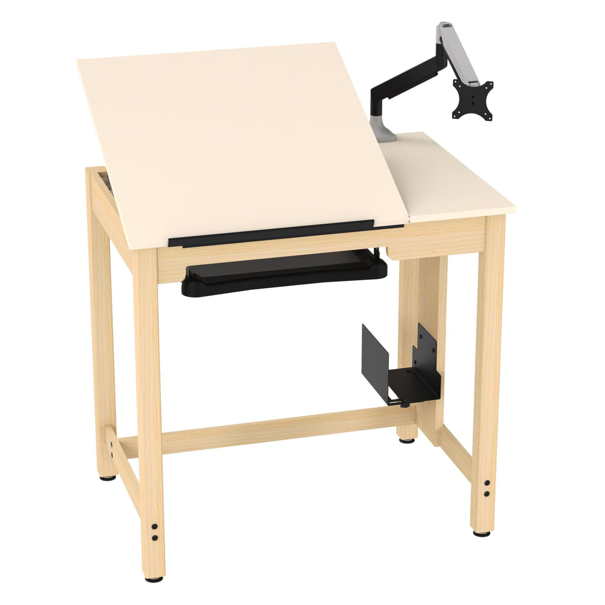 Diversified Woodcrafts Drawing/CAD Table System (DIV-CDTC-70)