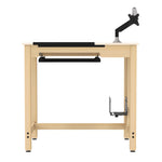 Diversified Woodcrafts Drawing/CAD Table System (DIV-CDTC-70)